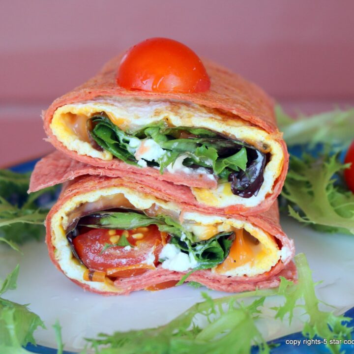 Tomato Cheese Tortilla Sandwich Easy Wrap 5 Star Cookies