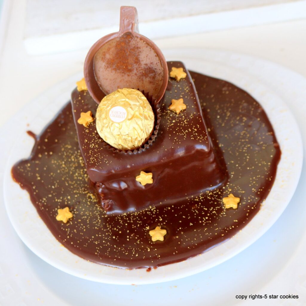 Ferrero Rocher Drip Cake – Baking Sinsations